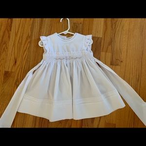 Feltman Brothers dress with embroidered flowers